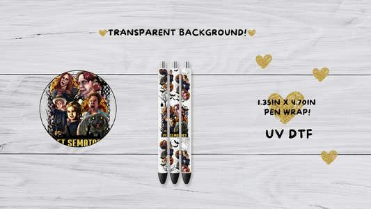 Pet Graveyard UVDTF pen wrap