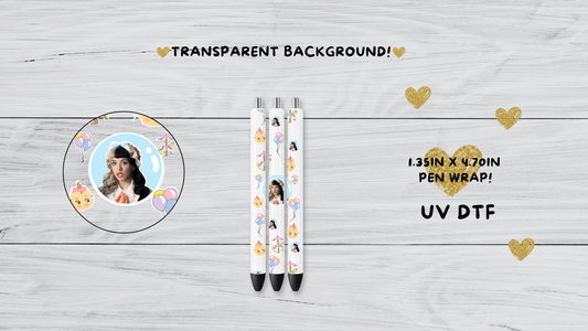 Melanie Cry baby UVDTF pen wrap