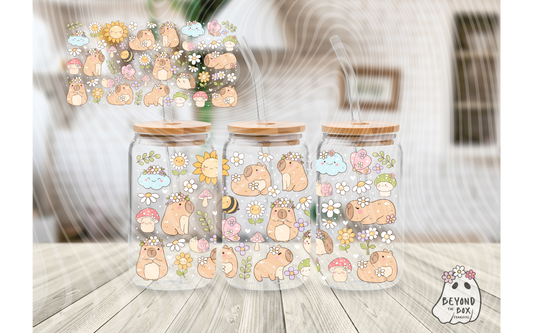 Capybara 16oz UVDTF Wrap