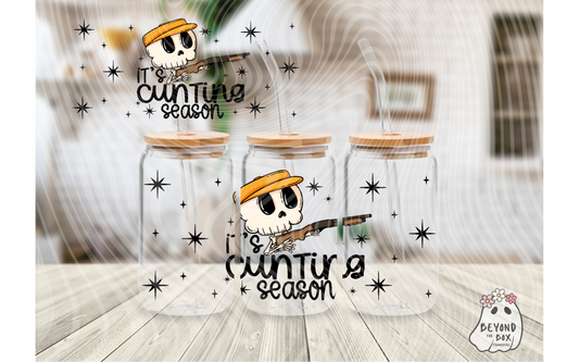 Cunting Season skelly 16oz UVDTF Wrap