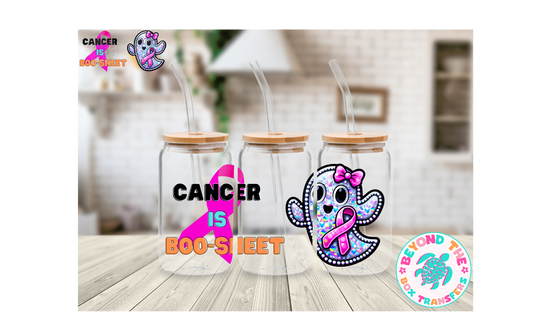Breast Cancer 16oz UVDTF wrap