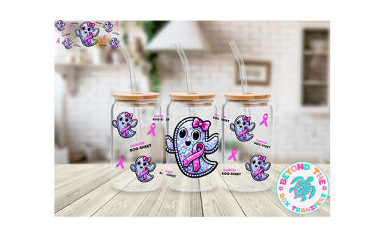 Breast Cancer 16oz UVDTF wrap