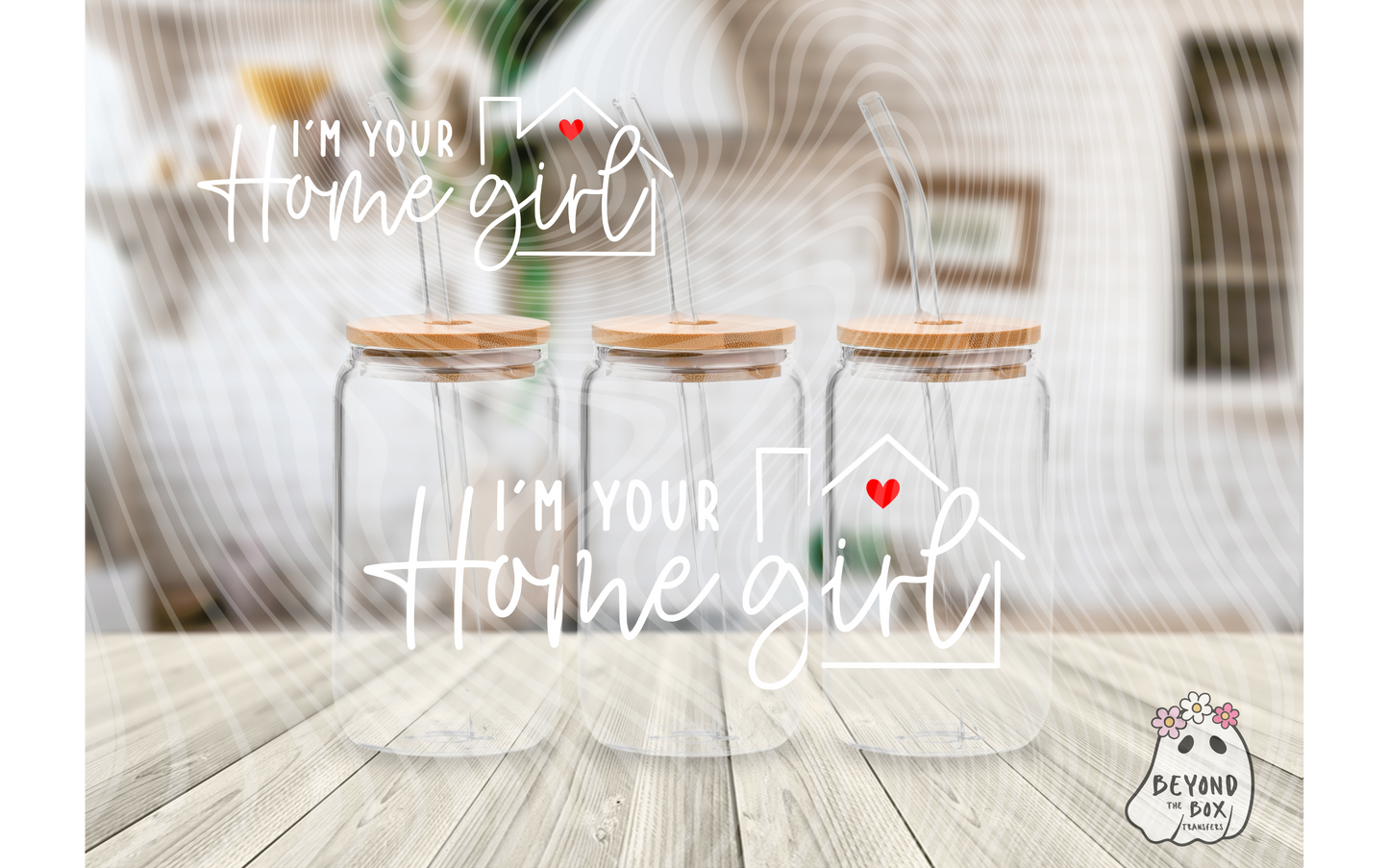 I'm your Home Girl 16oz UVDTF Wrap