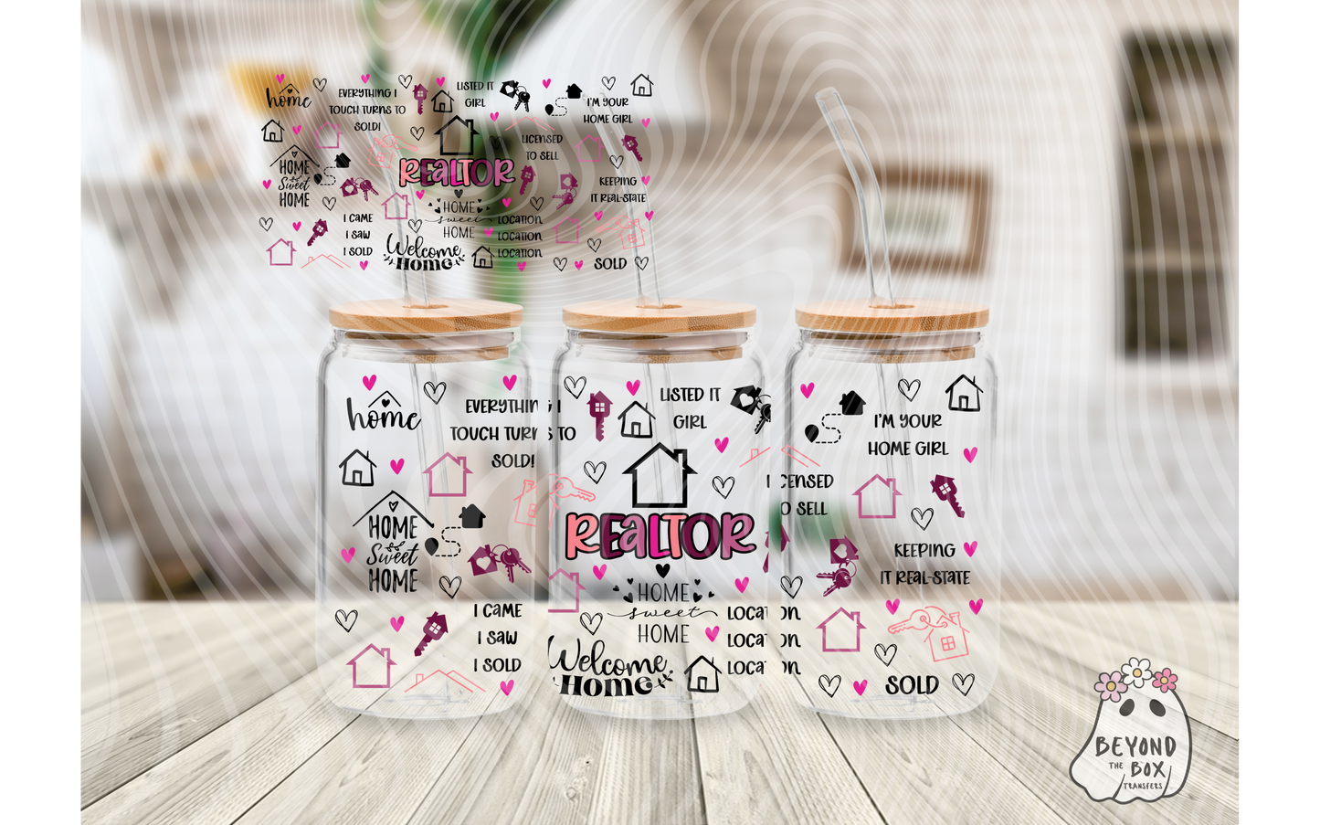 Realtor 16oz UVDTF Wrap