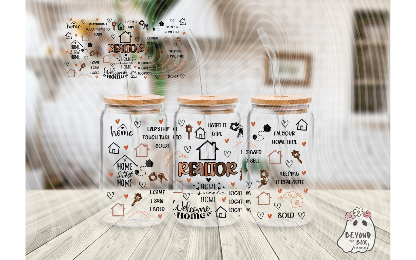 Realtor 16oz UVDTF Wrap