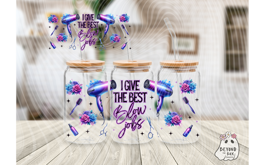 Hair Stylist 16oz UVDTF wrap