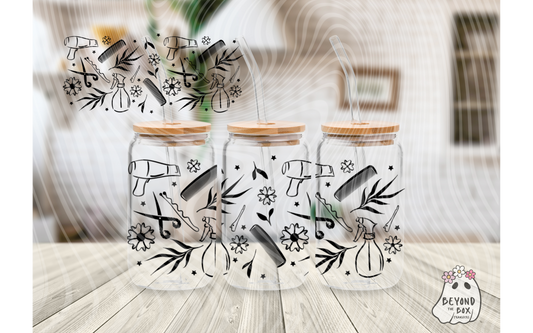 Hair Stylist 16oz UVDTF wrap