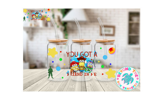 Minion Story 16oz UVDTF Wrap