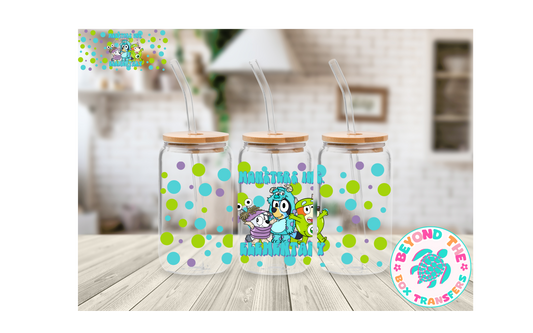 Monsters Elementary 16oz UVDTF Wrap