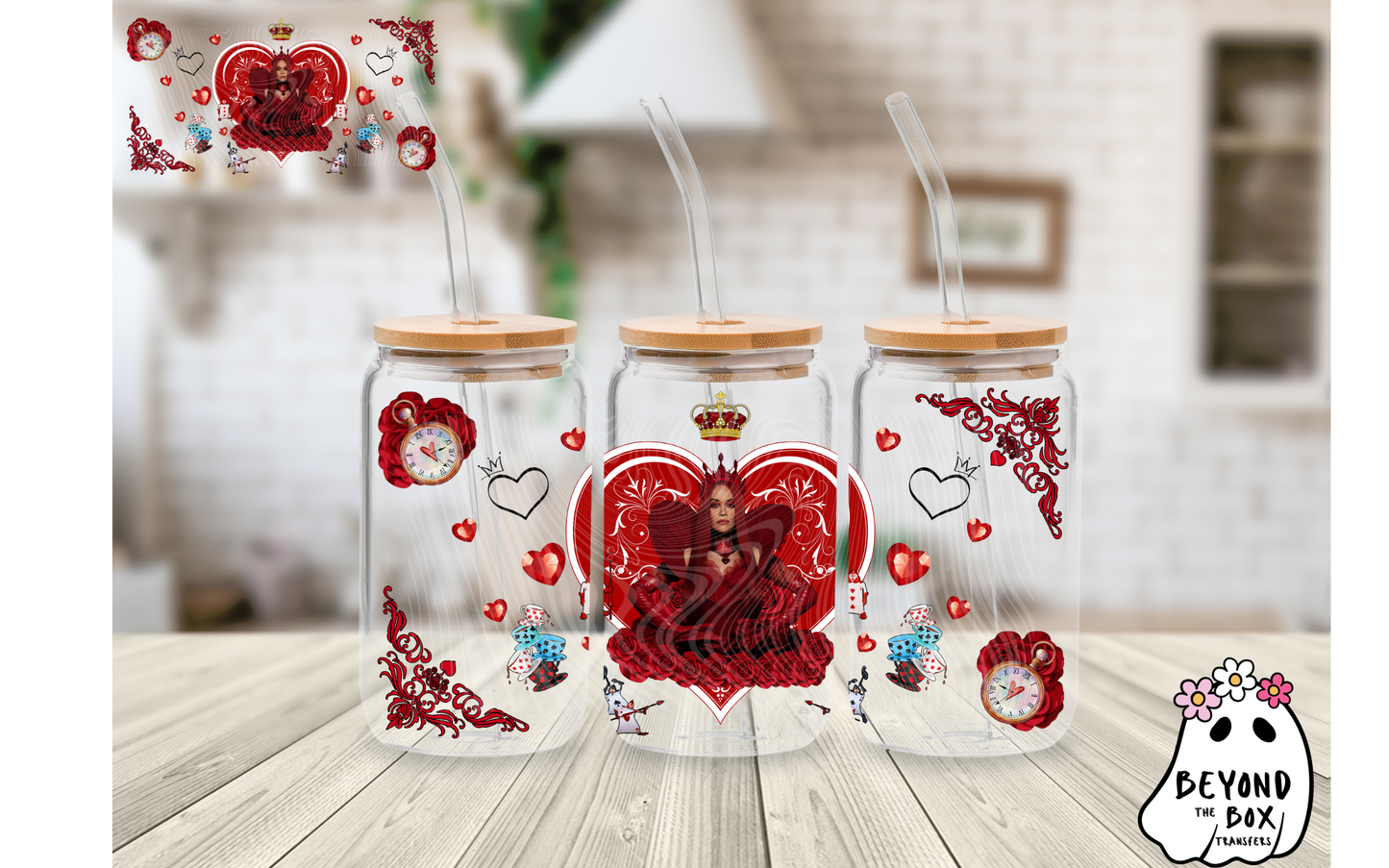 Red Queen 16oz UVDTF wrap