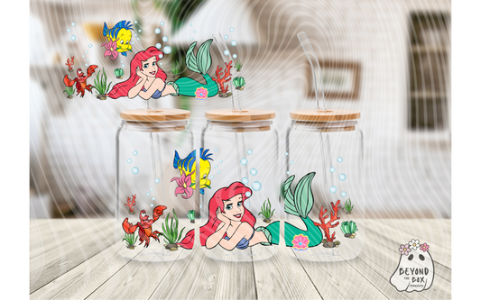 Mermaid 16oz UVDTF wrap