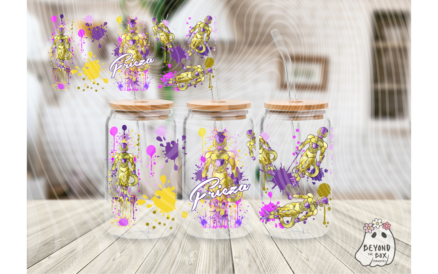 Paint Splatter 16oz UVDTF wrap