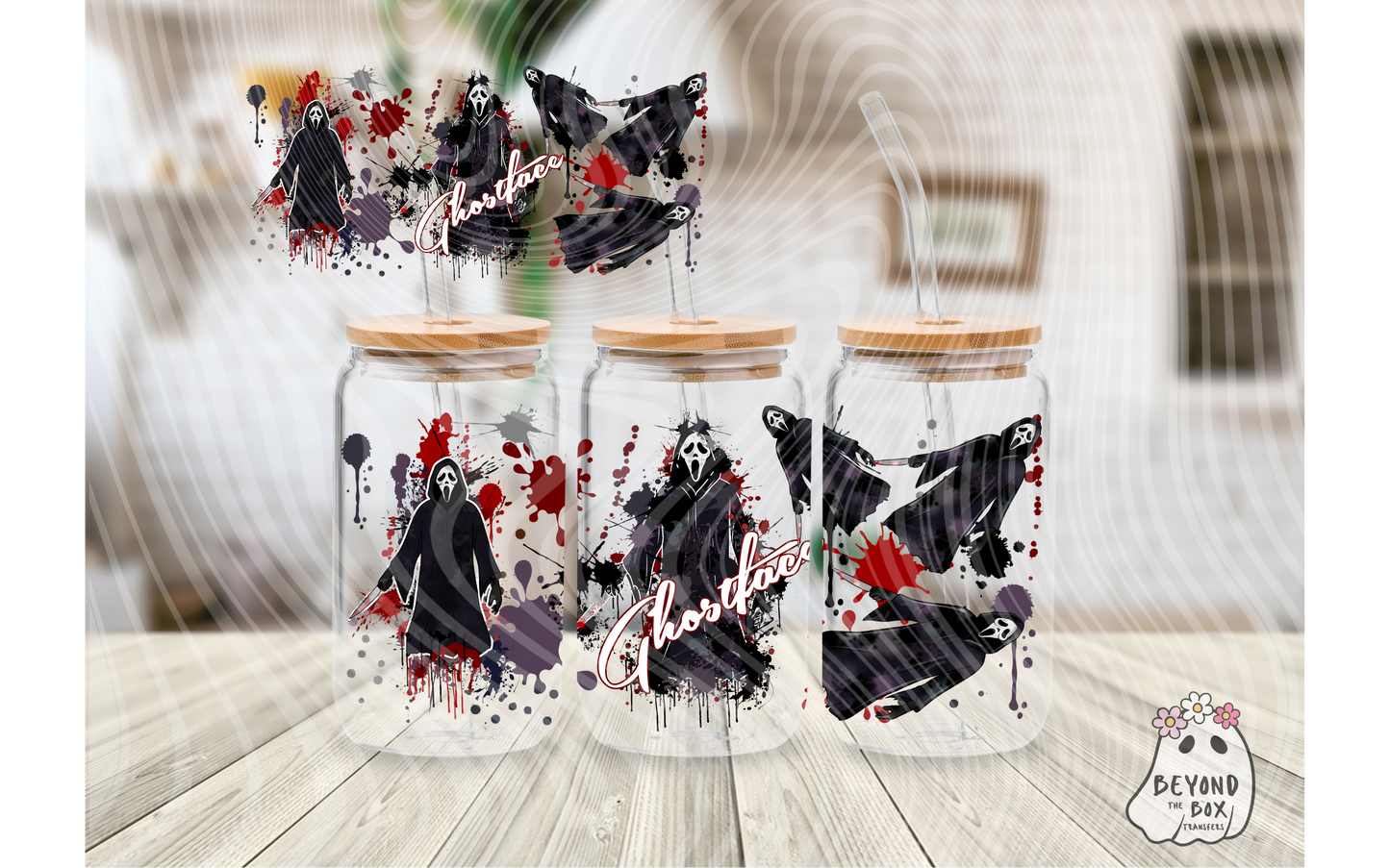 Paint Splatter 16oz UVDTF wrap