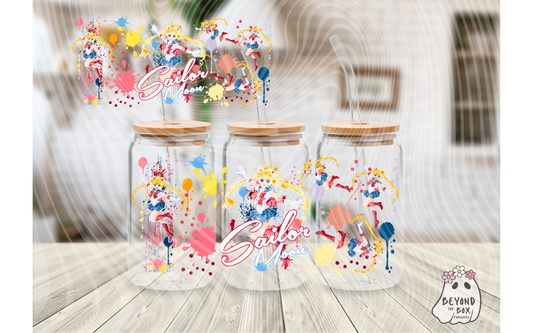 Paint Splatter 16oz UVDTF wrap