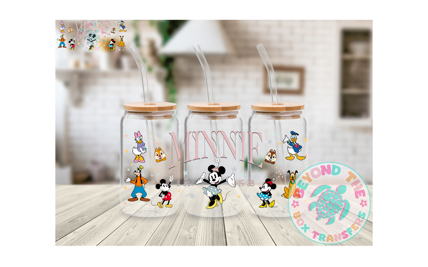 Girl Mouse 16oz UVDTF Wrap