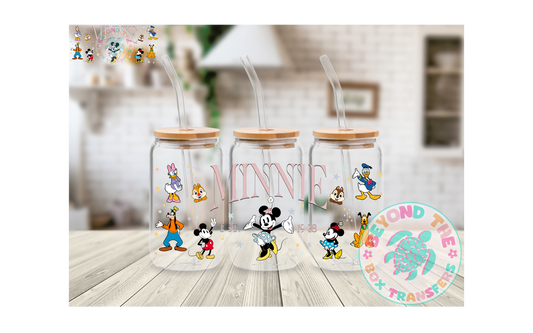 Girl Mouse 16oz UVDTF Wrap