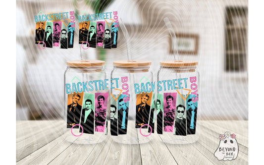 00’s Boy band 16oz UVDTF wrap