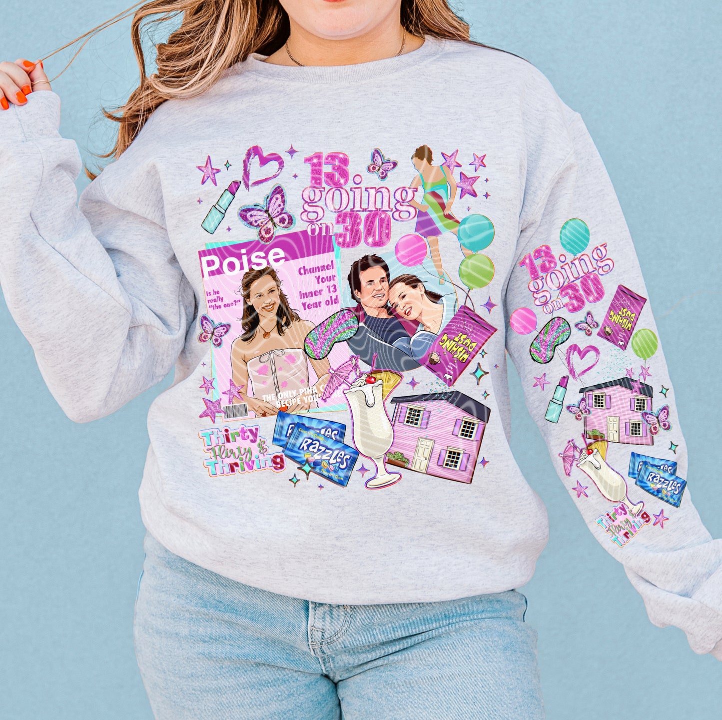 Thirty Flirty & Thriving  Ready to Press DTF Transfer