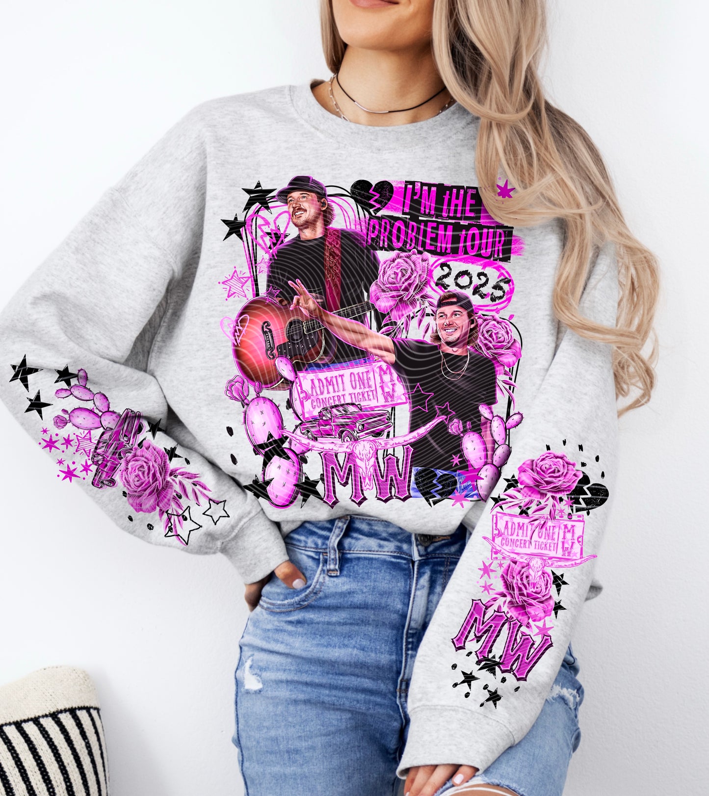 I'm the Problem Pink Ready to Press DTF Transfer