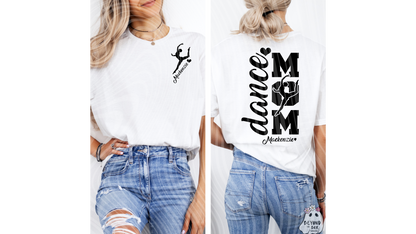 Dance Mom 3 Color options, Personalization Available ! Ready to Press DTF Transfer