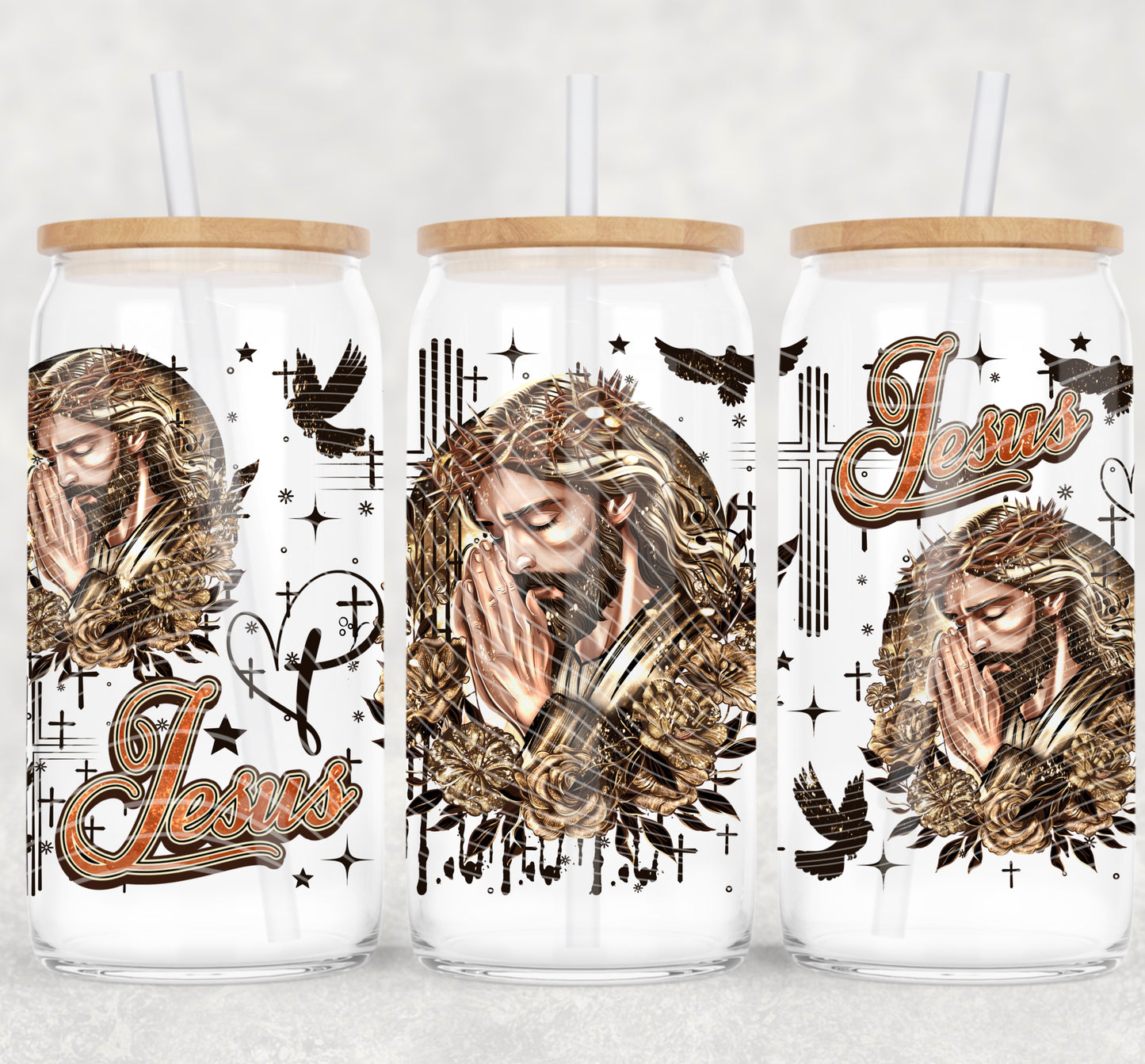 Jesus 16oz UVDTF wrap