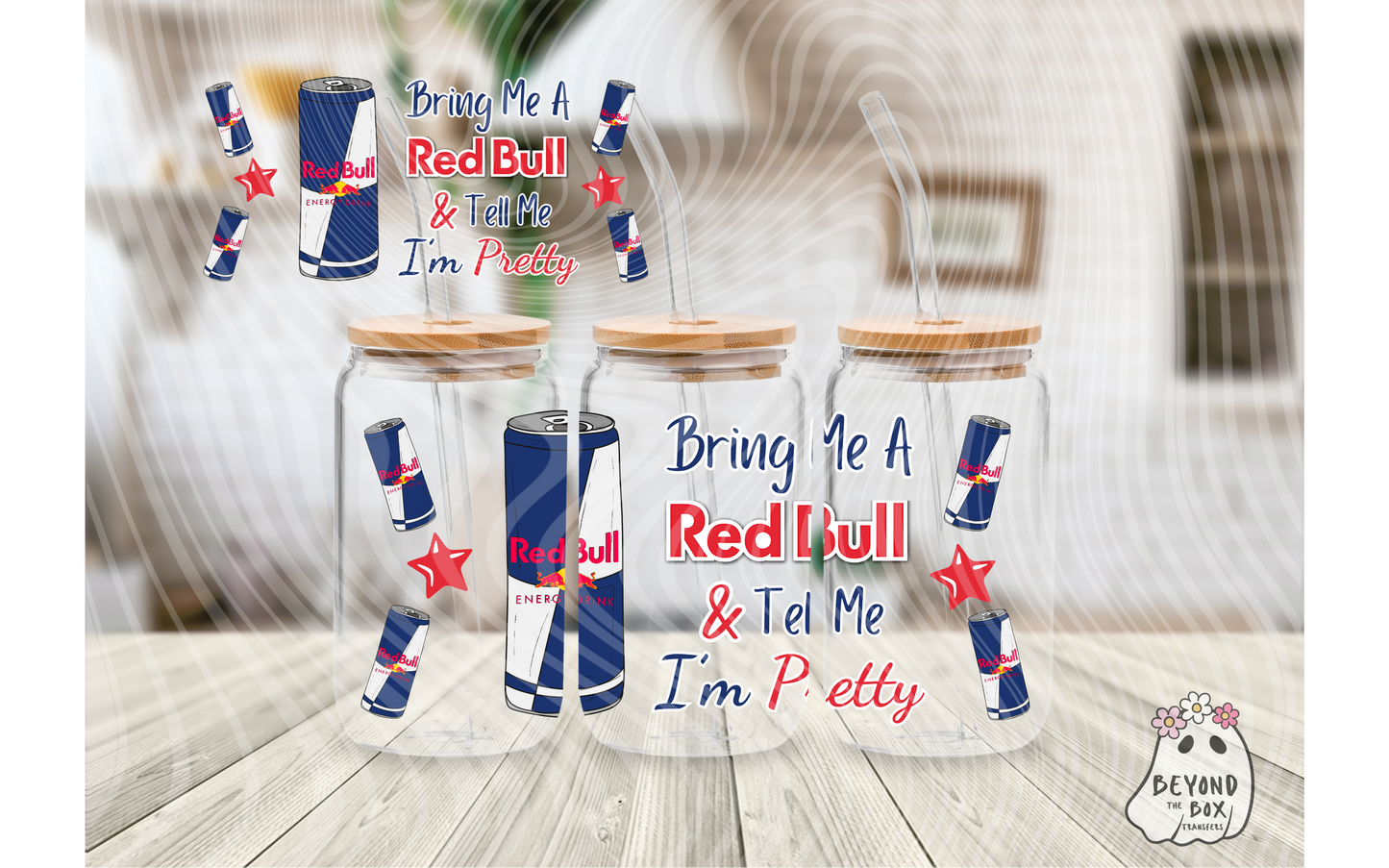 Tell Me I'm Pretty 16oz UVDTF wrap