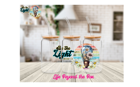 Be the light 16oz UVDTF wrap