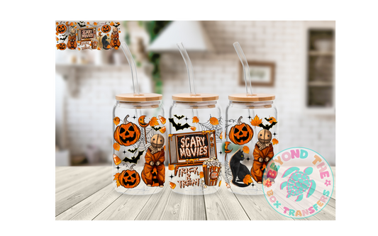 Sam Scary Movies 16oz UVDTF wrap