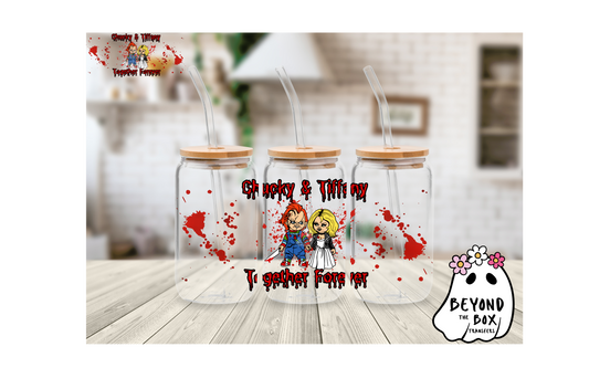 Horror Couple 16oz UVDTF wrap