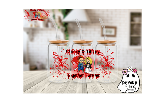 Horror Couple 16oz UVDTF wrap