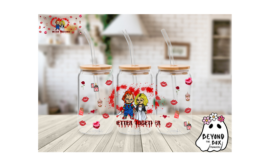 Horror Couple 16oz UVDTF wrap
