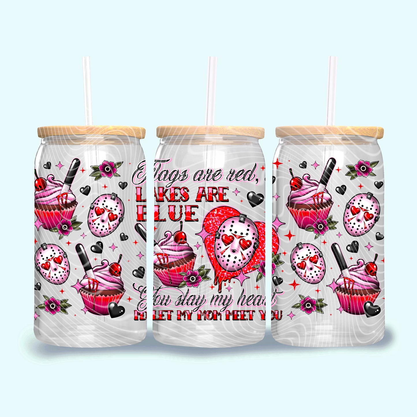 Red Flags 16oz UVDTF wrap