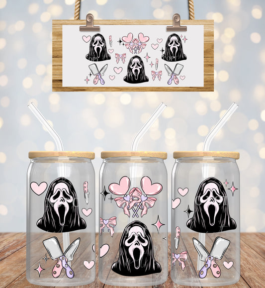 Cute 90's Horror 16oz UVDTF wrap
