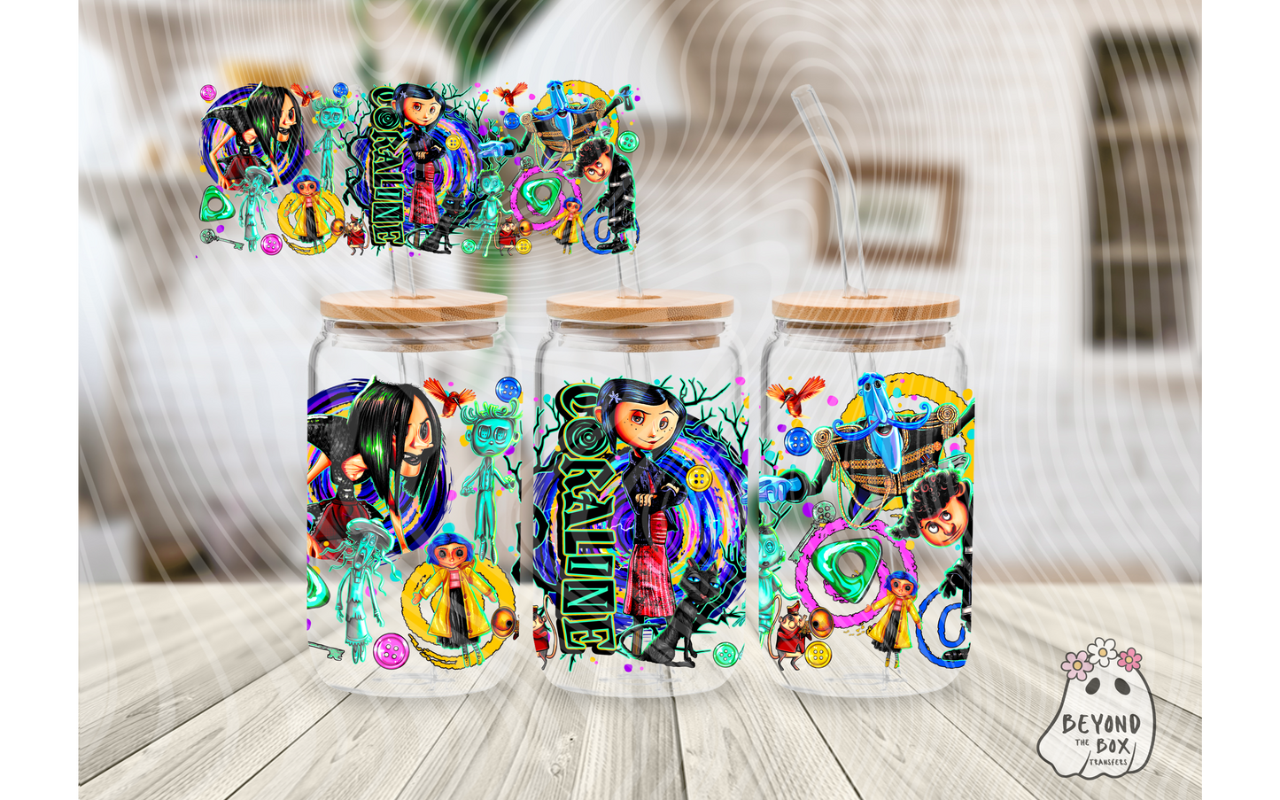 Doll 16oz UVDTF Wrap