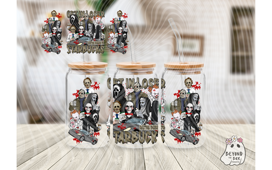 Get in Loser Horror 16oz UVDTF wrap