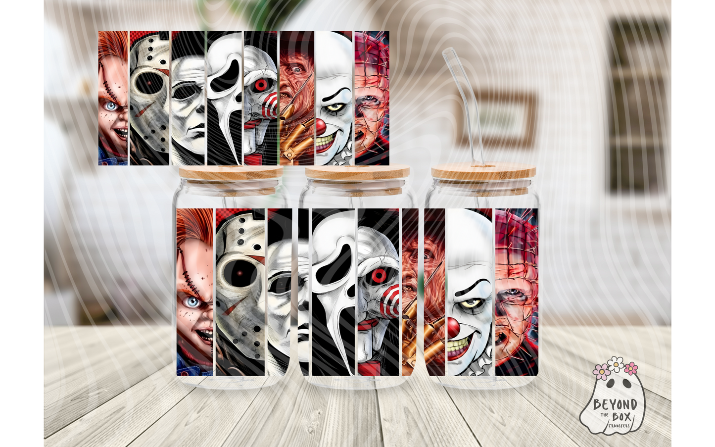 Horror 16oz UVDTF wrap