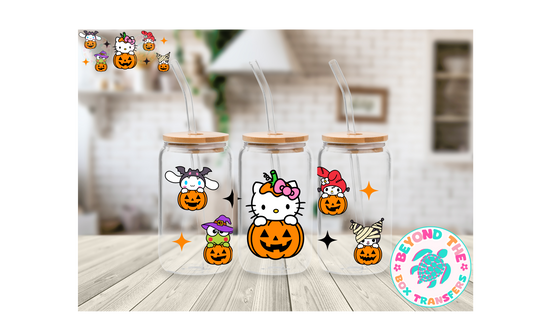 Pumpkin HK 16oz UVDTF wrap