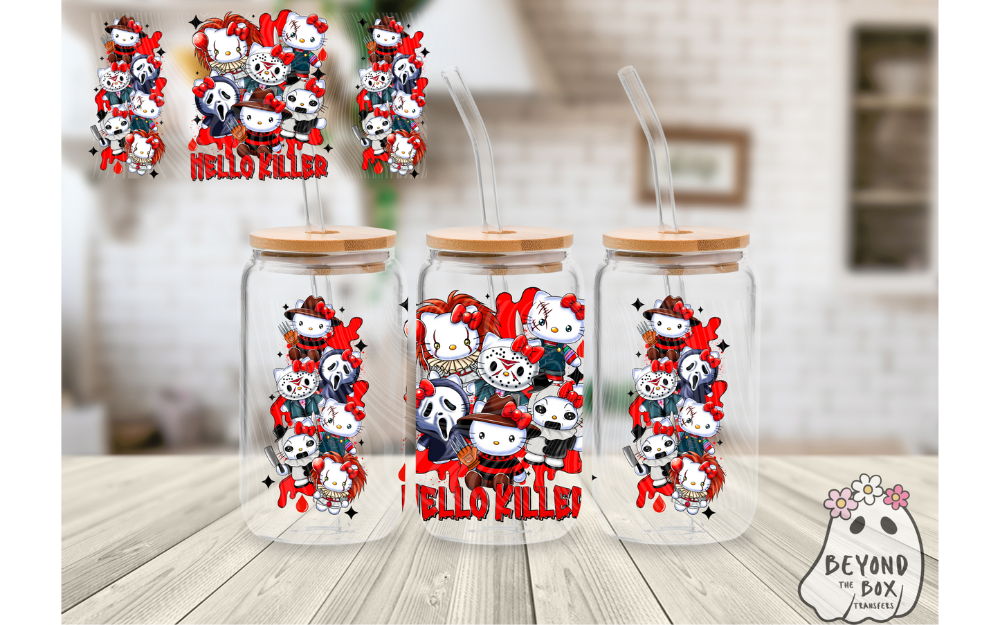 Killer HK 16oz UVDTF wrap