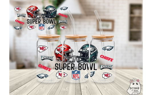 SB Football 16oz UVDTF Wrap