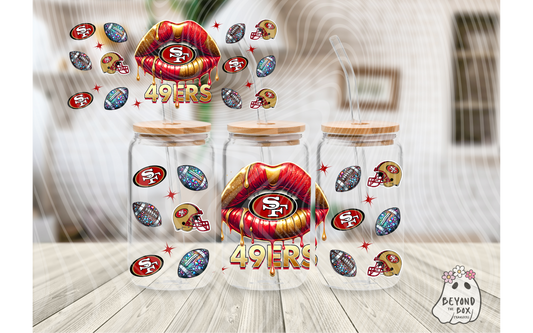 Football 16oz UVDTF wrap