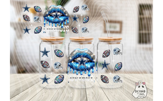 Cowboys 16oz UVDTF wrap