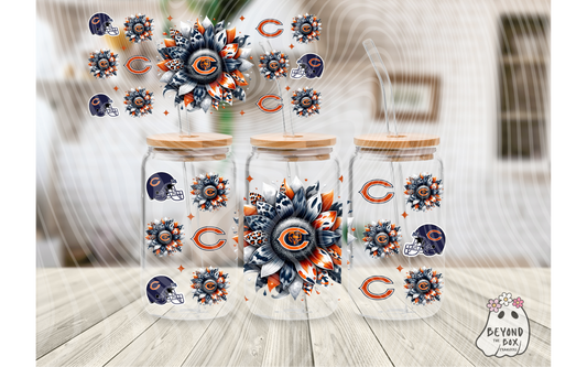 Football 16oz UVDTF wrap