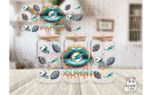 Football 16oz UVDTF wrap