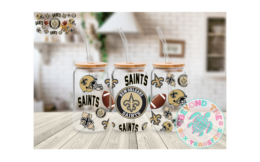 Saints 16oz UVDTF wrap