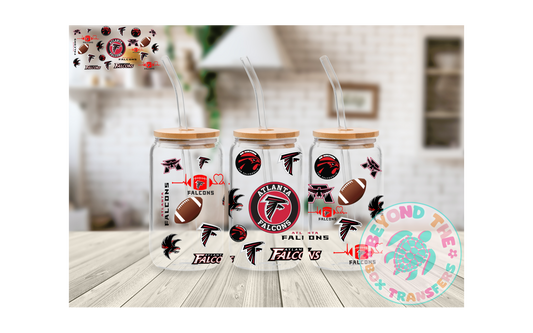 Football 16oz UVDTF wrap