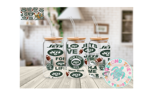 Football 16oz UVDTF wrap