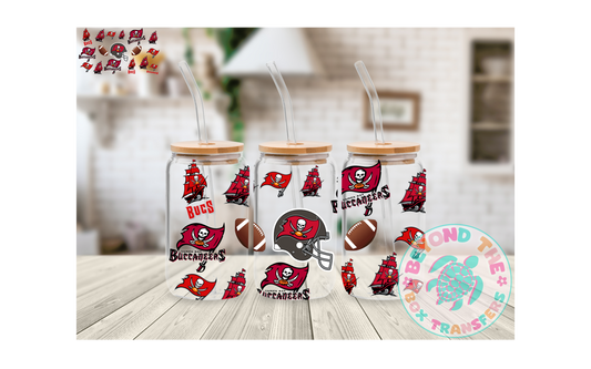 Football 16oz UVDTF wrap