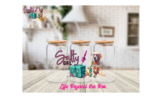 Salty Girl 16oz UVDTF Wrap