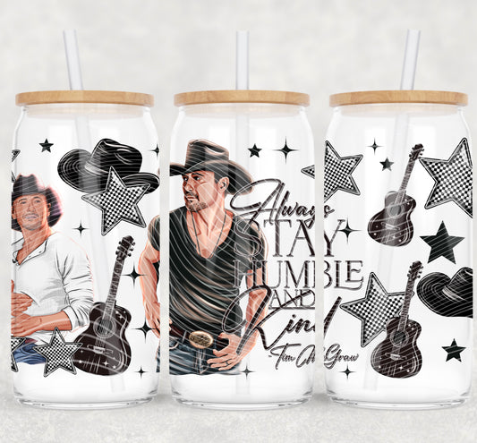 Stay Humble 16oz UVDTF wrap
