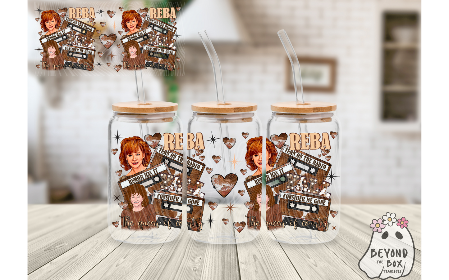 90's Country Music 16oz UVDTF wrap